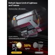 Komplektas COLBOR CL220W pro  video šviesa 3200K-5600K (220 W); stovas 215cm; šviesdežė 90 cm