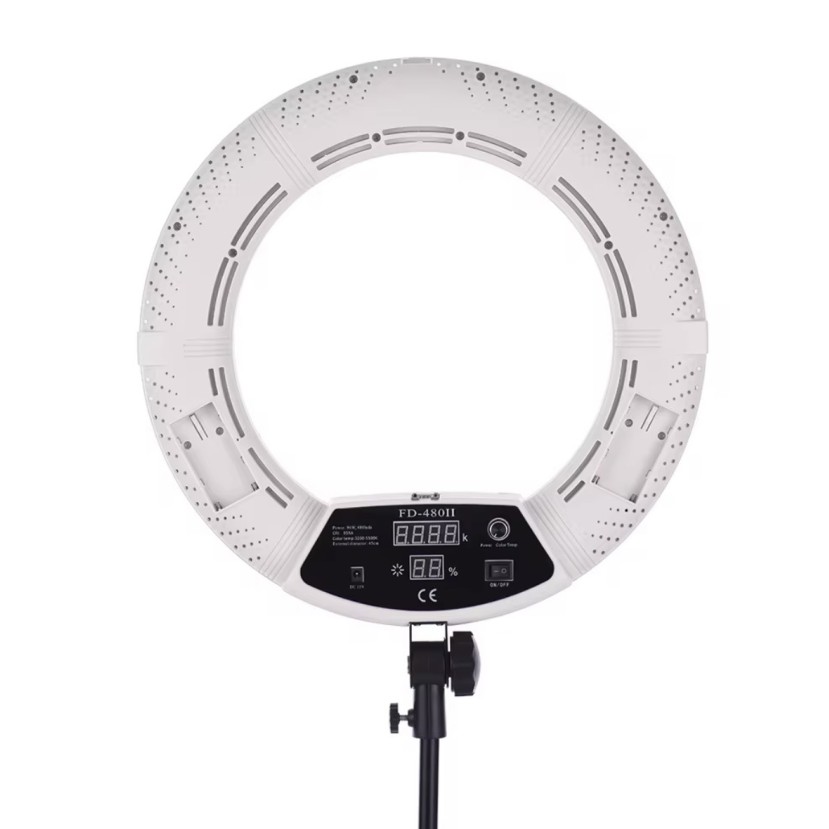 LED Žiedinė Lempa FD 480 II + Stovas 2 m balta LED Žiedinė Lempa FD 480 II + Stovas 2 m balta