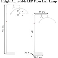LED Pusmėnulio Lempa MOON 36W balta LED Pusmėnulio Lempa MOON 36W balta
