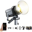Komplektas COLBOR CL220W pro  video šviesa 3200K-5600K (220 W); stovas 215cm; šviesdežė 90 cm