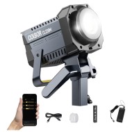  Komplektas COLBOR CL220M Pro  video dienos šviesa 5600K (220 W); stovas 215cm; šviesdežė 90 cm 