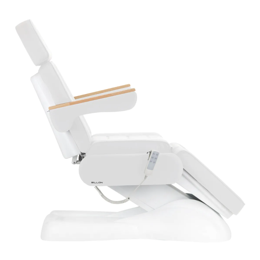 Elektrinė kosmetologinis gultas SILLON Lux 273b SH, 3 variklių, baltos spalvos Elektrinė kosmetologinis gultas SILLON Lux 273b SH, 3 variklių, baltos spalvos