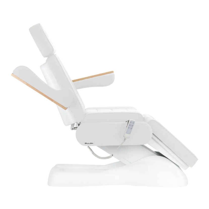 Elektrinė kosmetologinis gultas SILLON Lux 273b SH, 3 variklių, baltos spalvos Elektrinė kosmetologinis gultas SILLON Lux 273b SH, 3 variklių, baltos spalvos