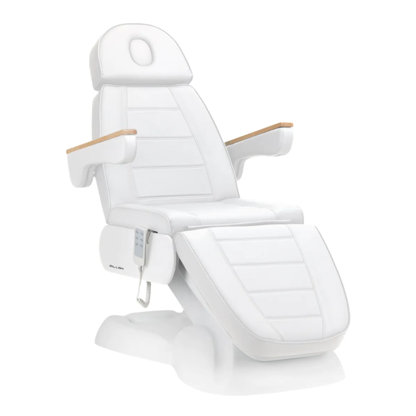 Elektrinė kosmetologinis gultas SILLON Lux 273b SH, 3 variklių, baltos spalvos Elektrinė kosmetologinis gultas SILLON Lux 273b SH, 3 variklių, baltos spalvos